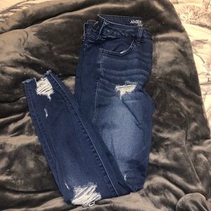 American Eagle Distressed Jeggings
